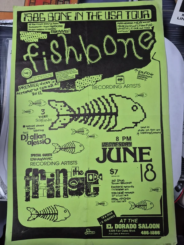 PUNK FLYER - (11 x 17) Fishbone