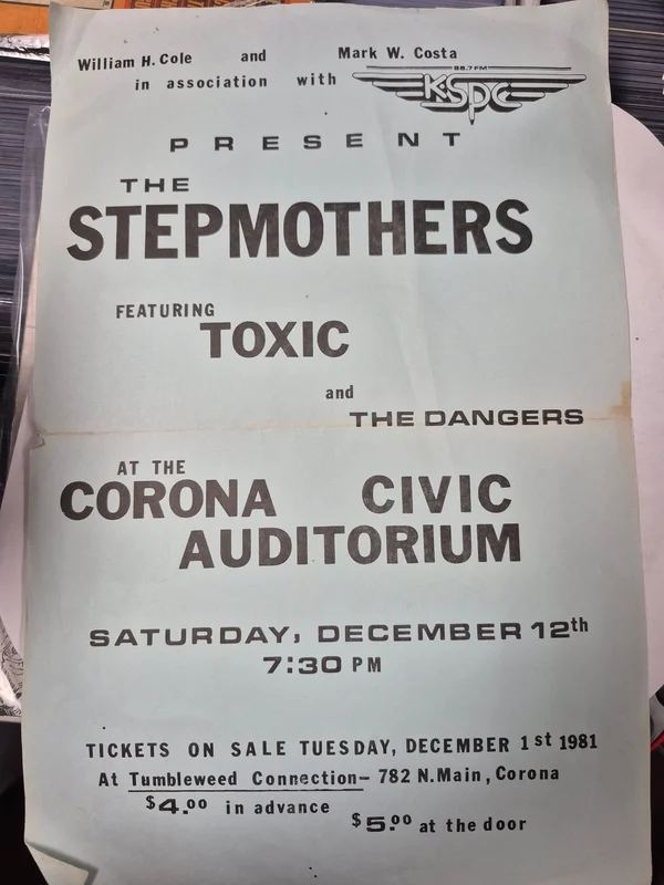  PUNK FLYER - (11 x 17) Stepmothers