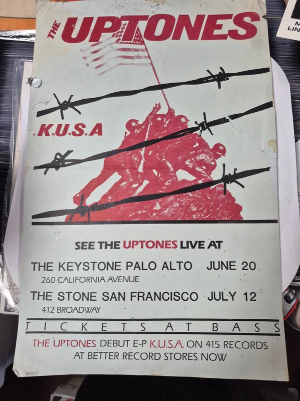  PUNK FLYER - (11 x 17) Uptones