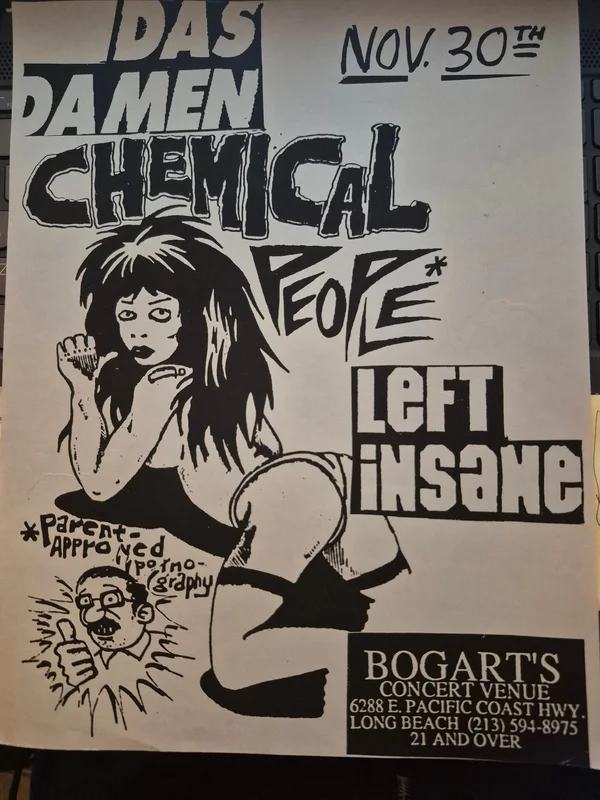  PUNK FLYER - (11 x 8.5) Chemical People