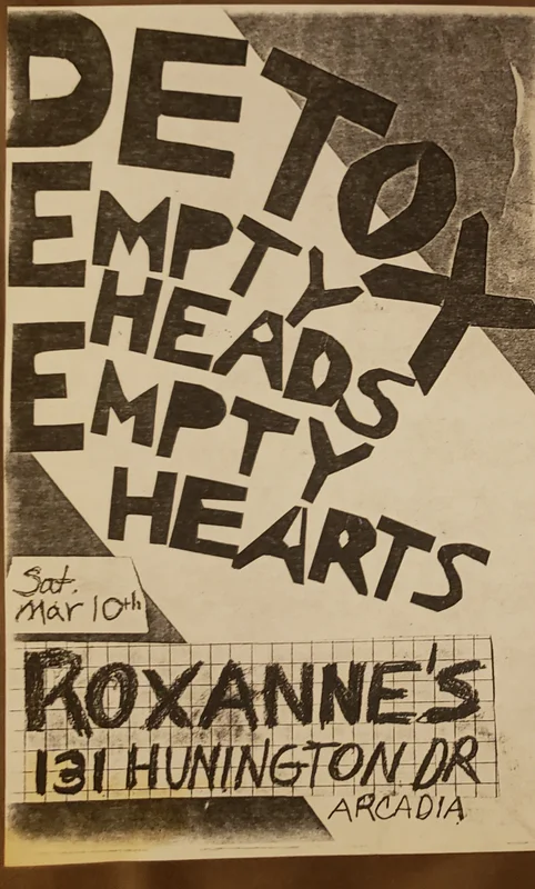 $10 PUNK FLYER - (5.5x8.5) DETOX