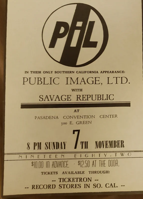 $10 PUNK FLYER - (5 x 6)  PIL