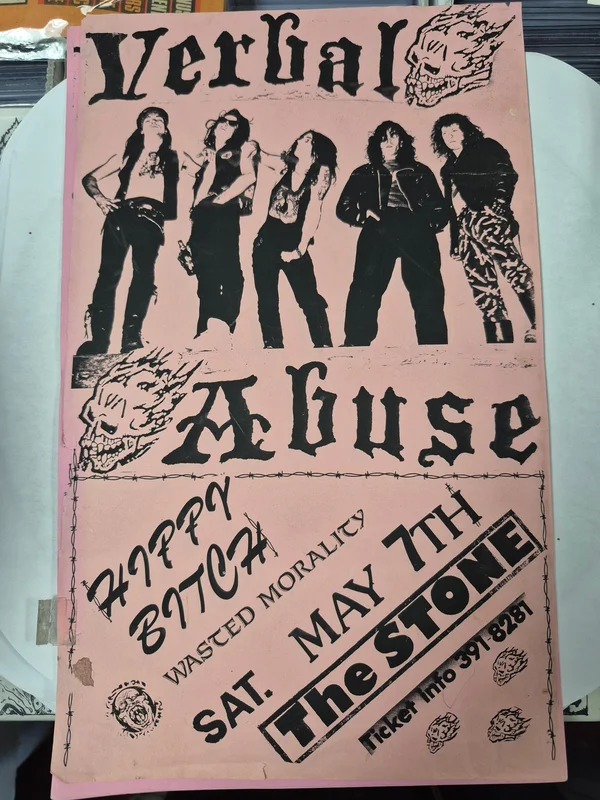  PUNK FLYER - (8.5 x 14) Verbal Abuse
