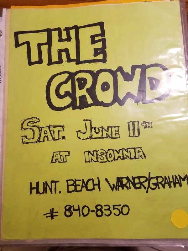 $10 PUNK FLYER - CROWD