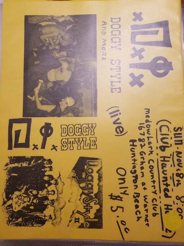 $10 PUNK FLYER DI D.I. DOGGY STYLE