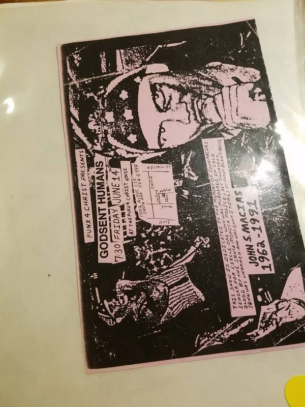 $10 PUNK FLYER - GODSENT HUMANS