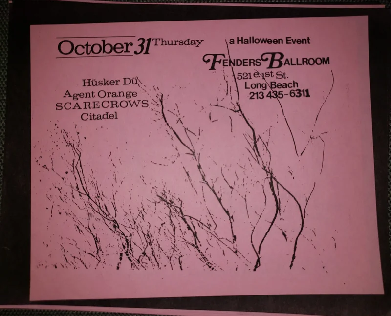 $10 PUNK FLYER - HUSKER DU (8.5x11)