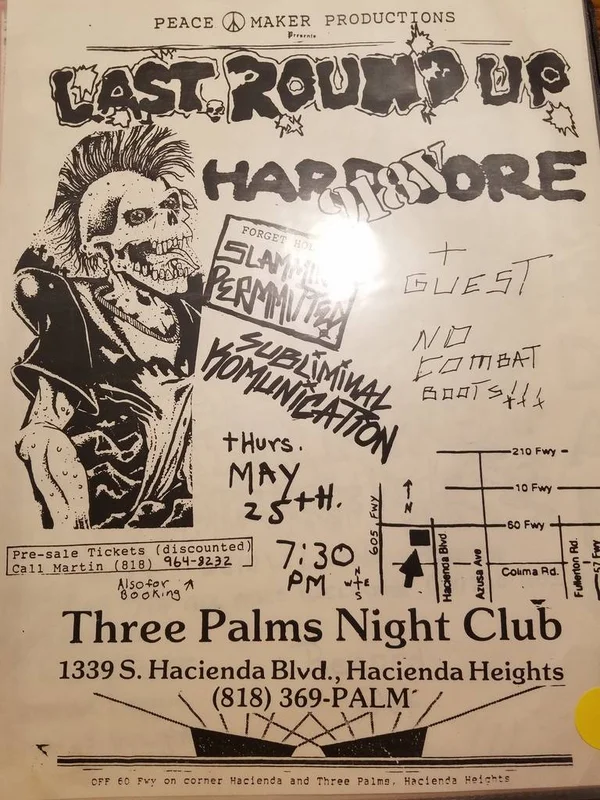$10 PUNK FLYER - LAST ROUND UP