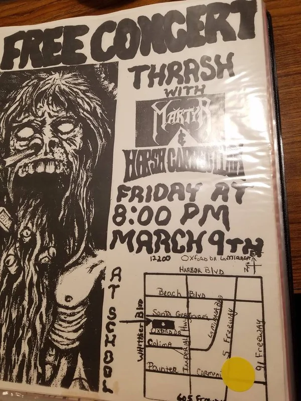 $10 PUNK FLYER - MARTYR
