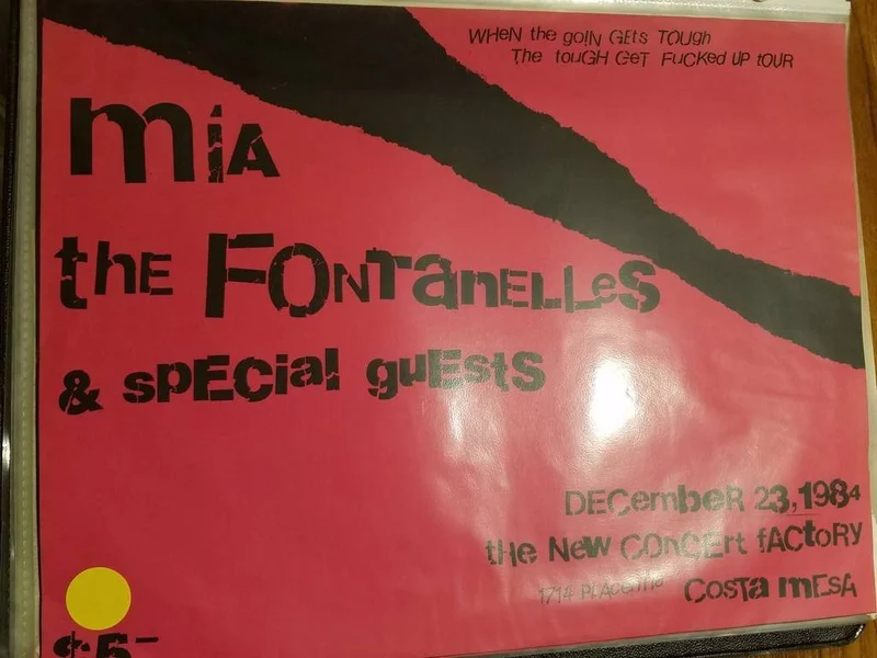 PUNK FLYER - MIA FONTANELLES