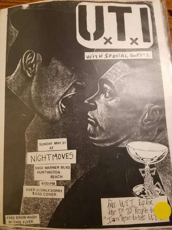 $10 PUNK FLYER - UTI
