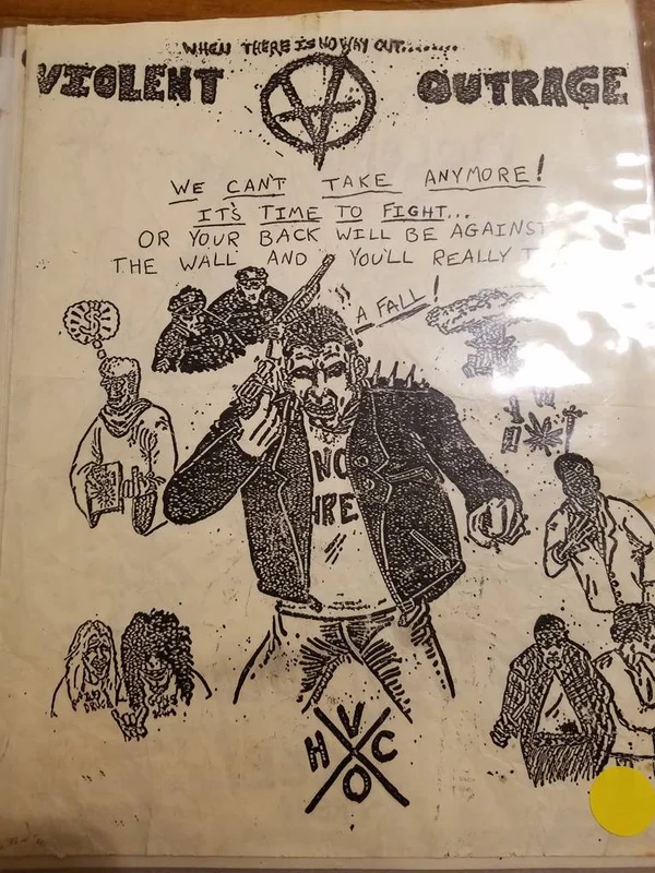$10 PUNK FLYER - VIOLENT OUTRAGE