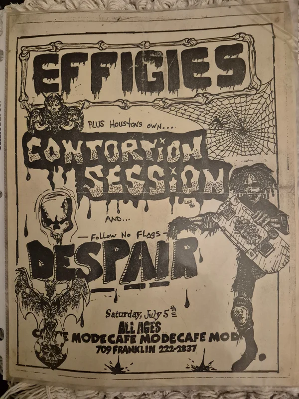 $15 PUNK FLYER - (11x8.5) Effigies