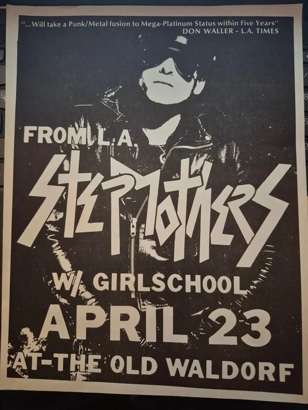 $15 PUNK FLYER - (11x8.5) Stepmothers