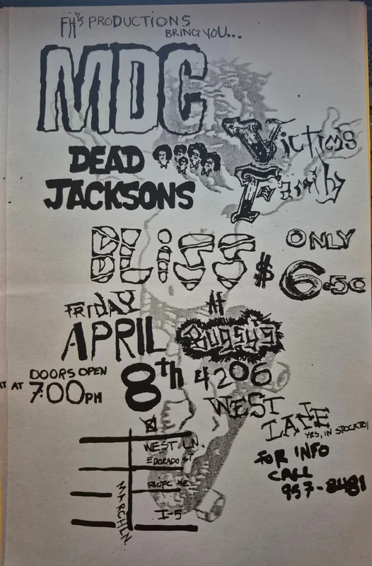 $15 PUNK FLYER - (5.5x8.5) MDC