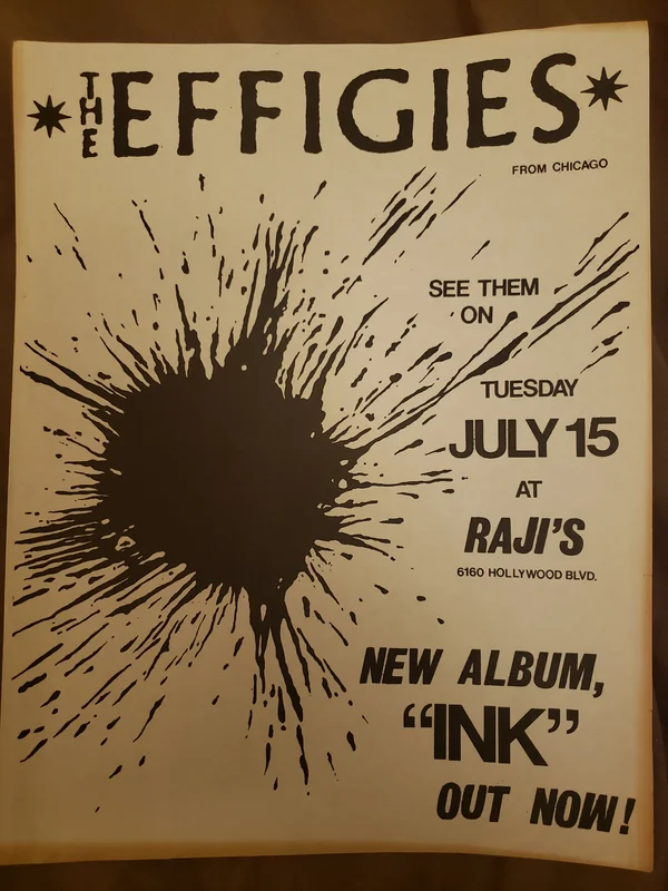 $15 PUNK FLYER - (8.5 x 11) EFFIGIES
