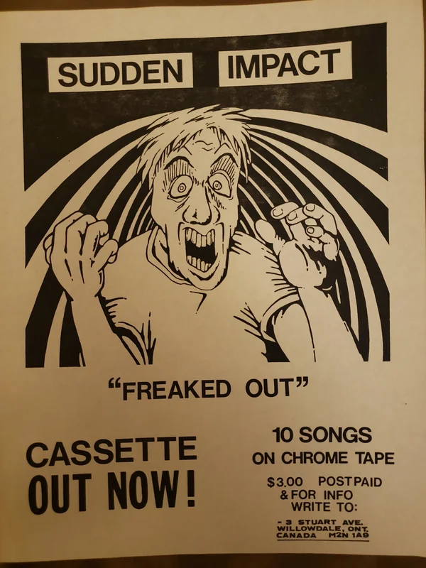 $15 PUNK FLYER - (8.5 x 11) SUDDEN IMPACT