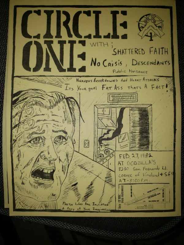 $15 PUNK FLYER - CIRCLE ONE