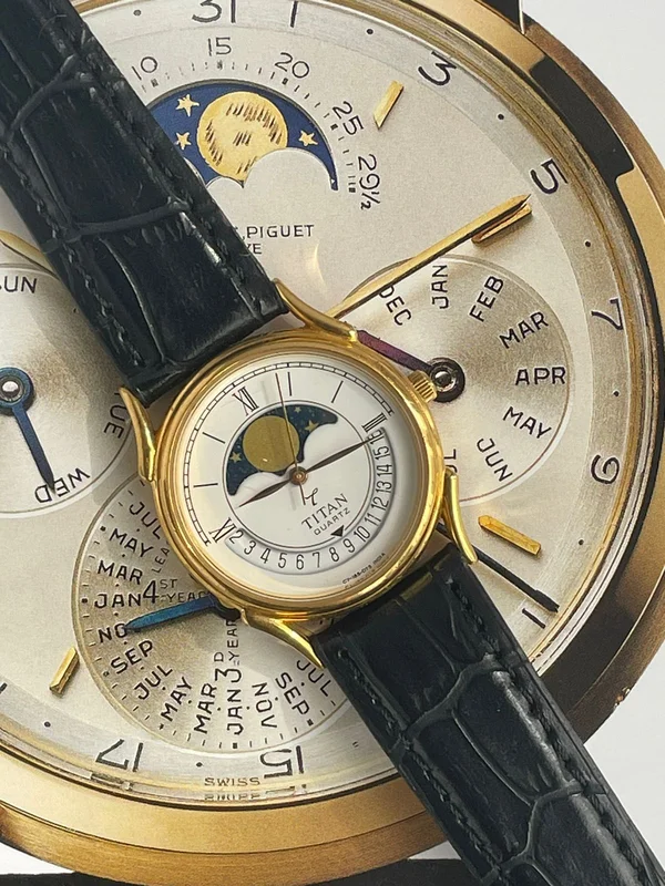 1990s Titan with Moon Phase (Quartz)