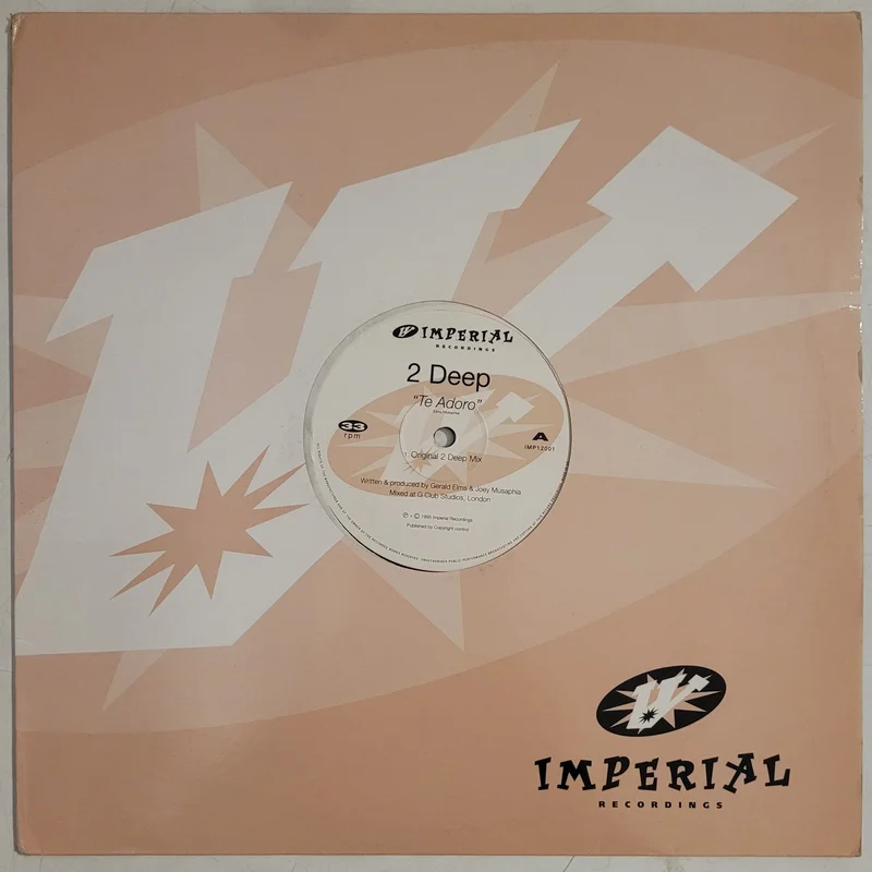 2 Deep - Te Adoro 12" Single