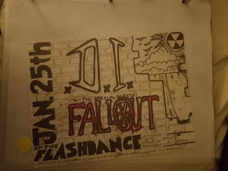 $20 PUNK FLYER - DI FALLOUT