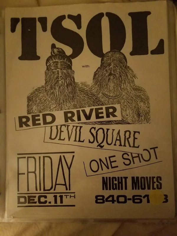 $20 PUNK FLYER - TSOL