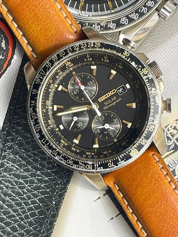 2000s Seiko Solar Chronograph (Quartz)