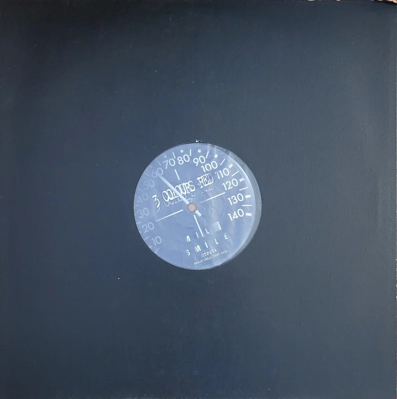 3 Colours Red - 60 Mile Smile 12" Single (Promo)