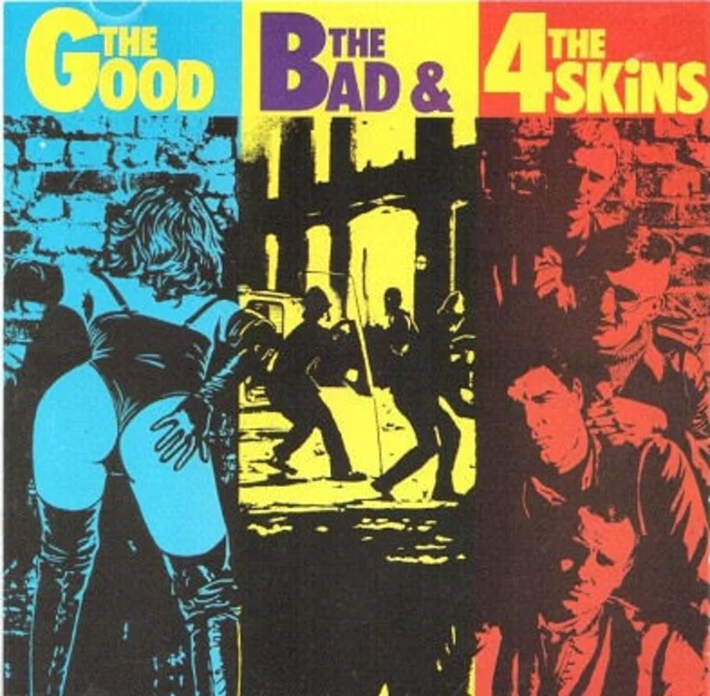 4 Skins - The Good, The Bad & The 4 Skins USED CD