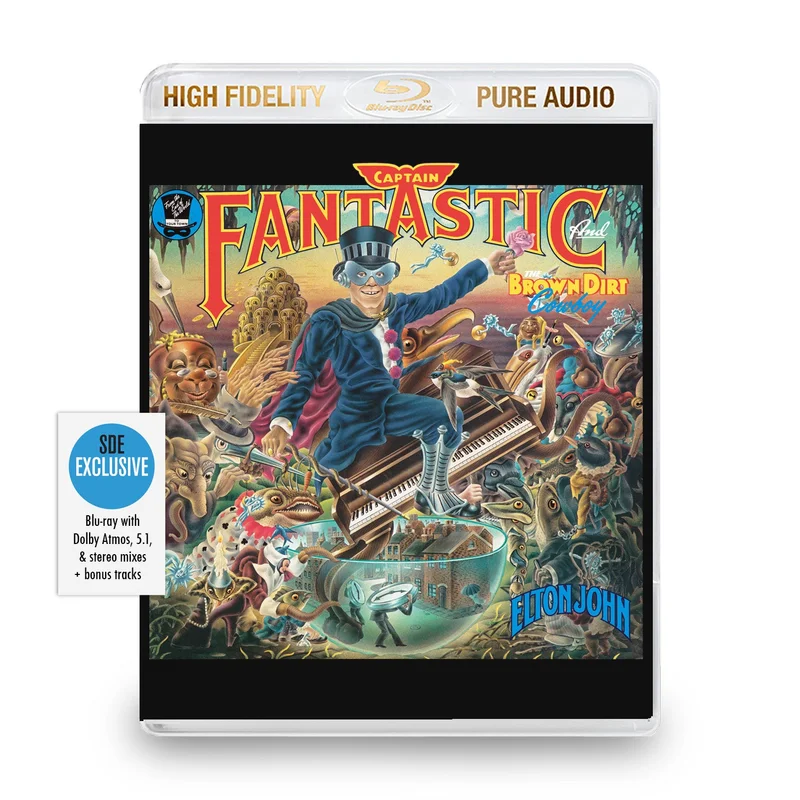#49 in the SDE Surround Series: Elton John / Captain Fantastic and the Brown Dirt Cowboy blu-ray audio