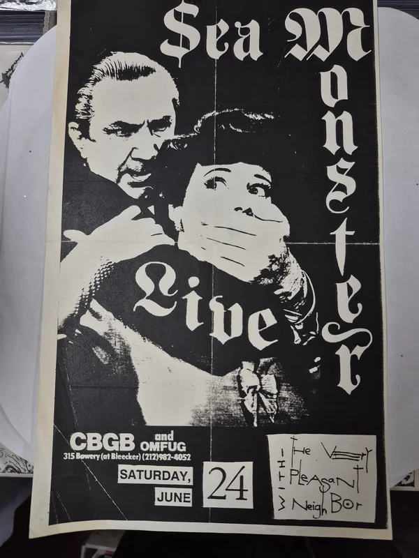 $5 PUNK FLYER - (14 x 8.5) Sea Monster