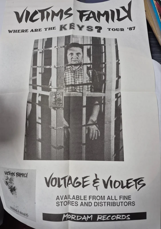 $5 PUNK FLYER - (15 x 23) Victims Family Promo Poster