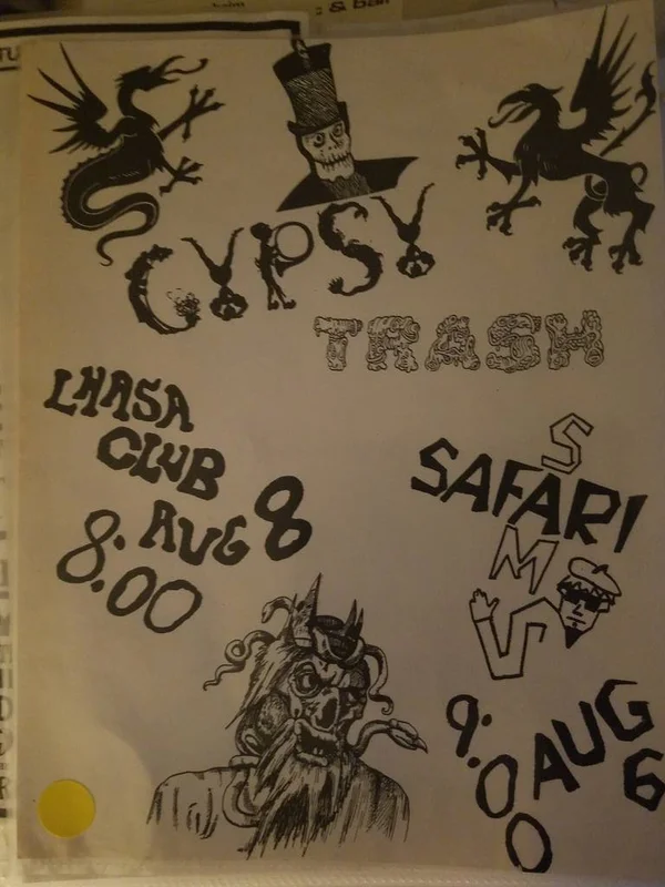 $5 PUNK FLYER - GYPSY TRASH