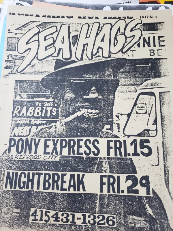 $5 PUNK FLYER -  Seahags (8.5X11)