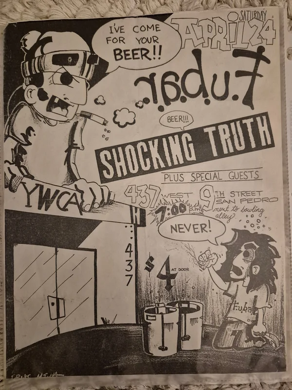 PUNK FLYER - Shocking Truth (8.5x11)