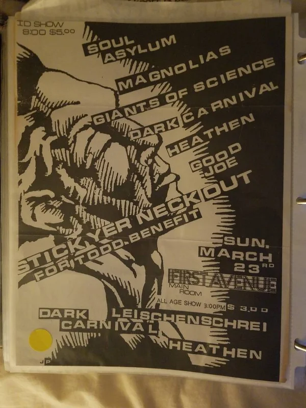 $5 PUNK FLYER - SOUL ASYLUM MAGNOLIAS