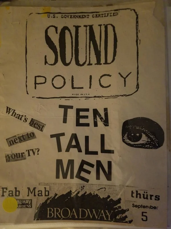 $5 PUNK FLYER - TEN TALL MEN