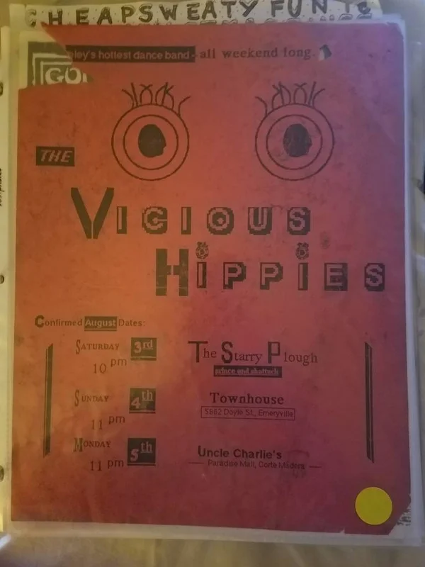 $5 PUNK FLYER - VICIOUS HIPPIES