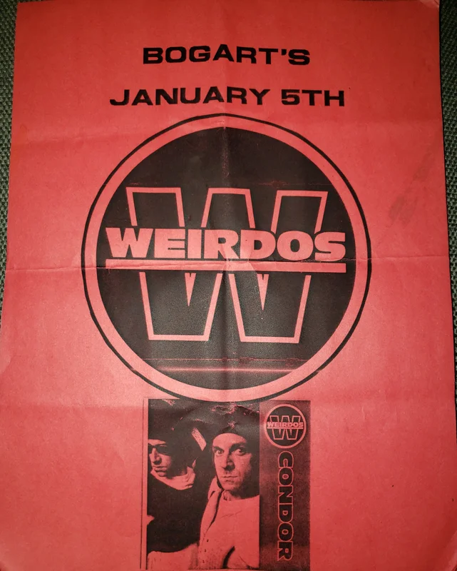 $5 PUNK FLYER -  WEIRDOS (8.5X11)