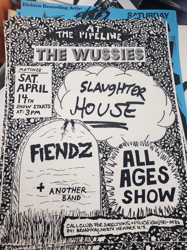 $5 PUNK FLYER -  Wussies (8.5X11)