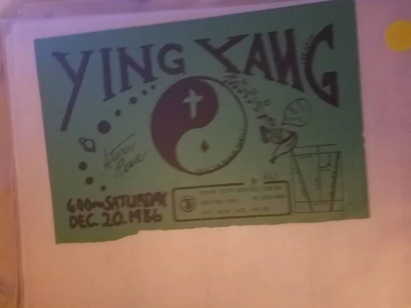 $5 PUNK FLYER - YING YANG