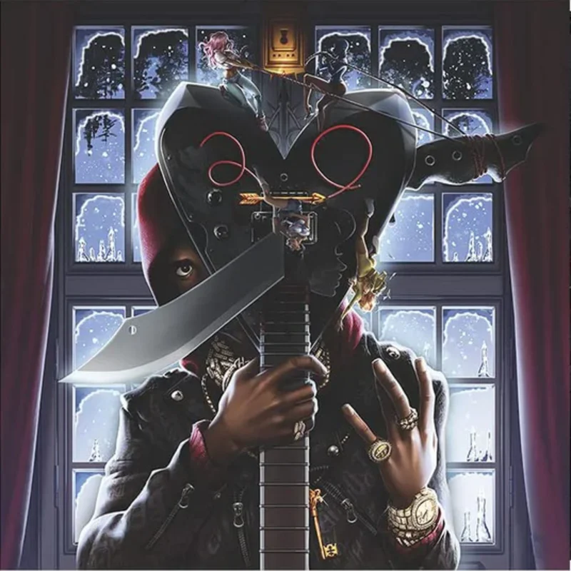 A Boogie Wit da Hoodie - Artist 2.0 on limited "Black Ice" vinyl 2 LP set