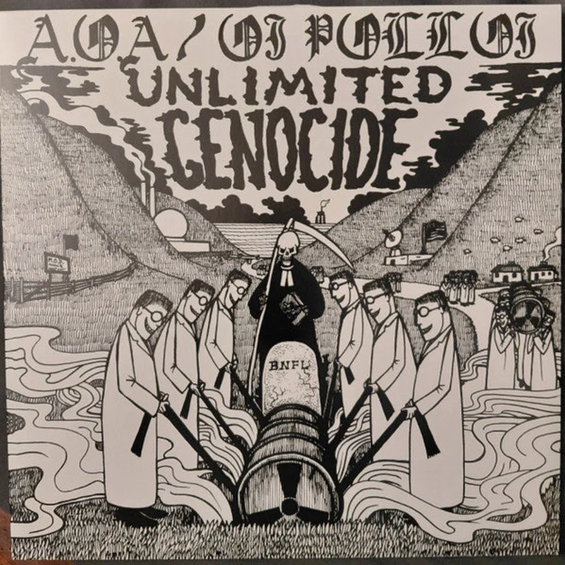 A.O.A / Oi Polloi - Unlimited Genocide NEW LP