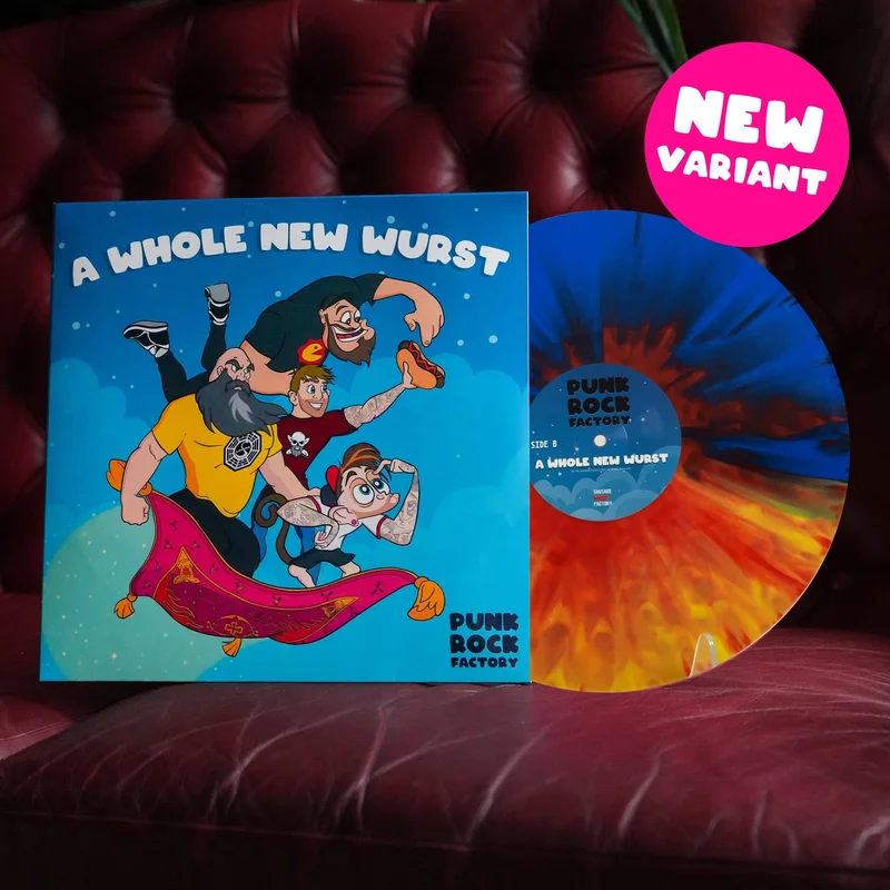 A Whole New Wurst Vinyl Ocean Sunrise
