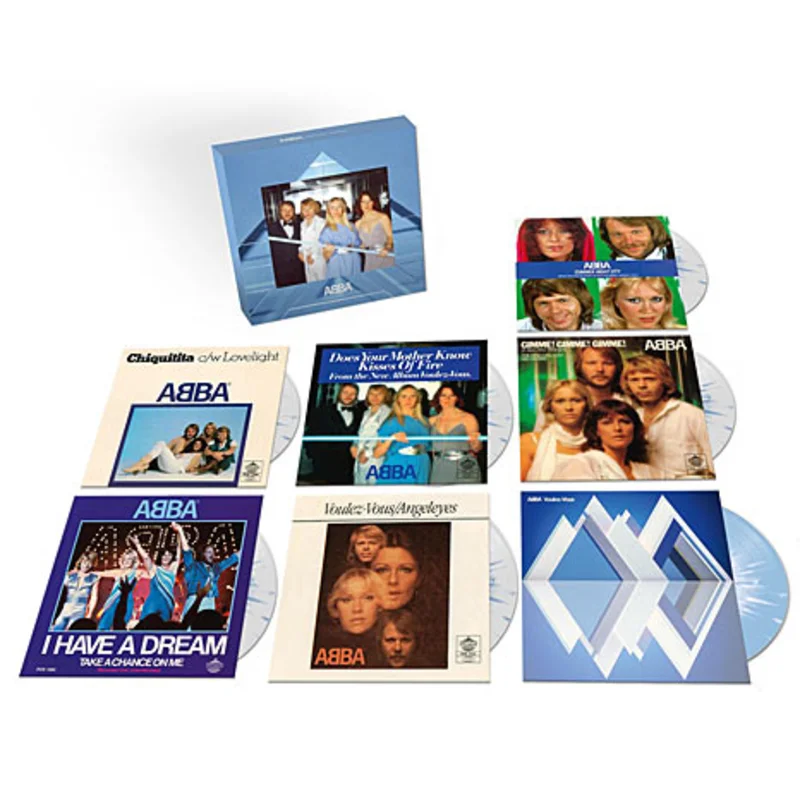 ABBA / Voulez-Vous: The Singles / Limited edition seven-inch coloured vinyl box