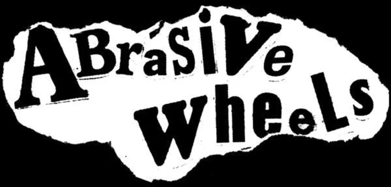 ABRASIVE WHEELS SPRAY LOGO patch