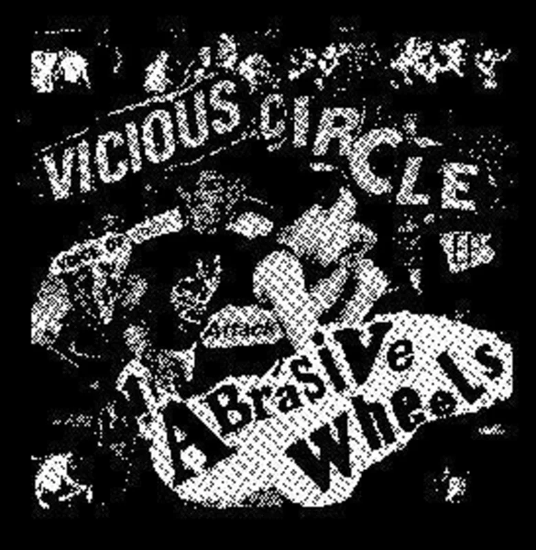 ABRASIVE WHEELS VICIOUS back patch