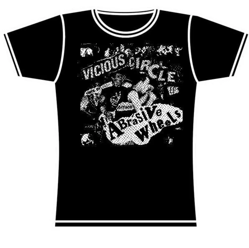 ABRASIVE WHEELS VICIOUS GIRLS TSHIRT