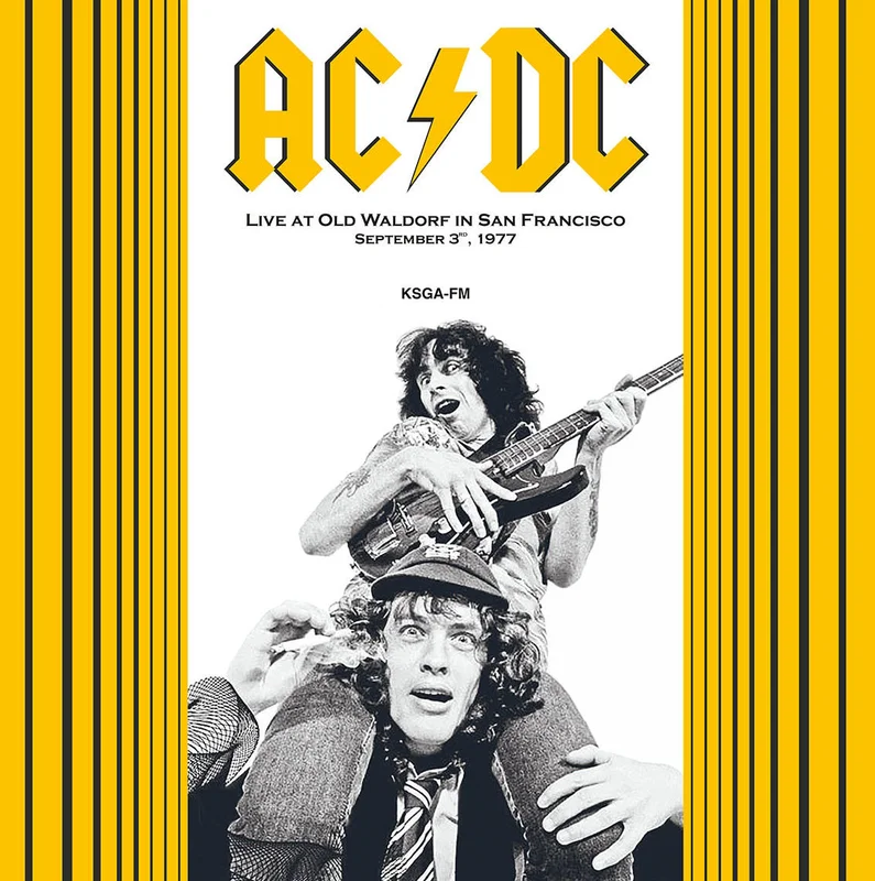 AC / DC - Live at Old Waldorf 1977 - 180g Import colour vinyl