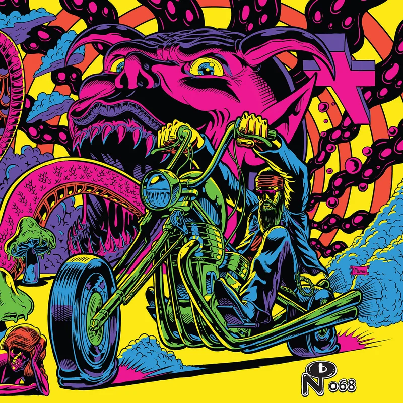Acid Nightmares - Various Artist comp 2 LP set w/ booklet NUMERO